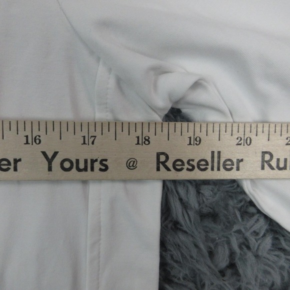 Style&Co. Hoodie Womens Small White Full Zip Jersey Knit Stretch Pockets NWT - Picture 3 of 13